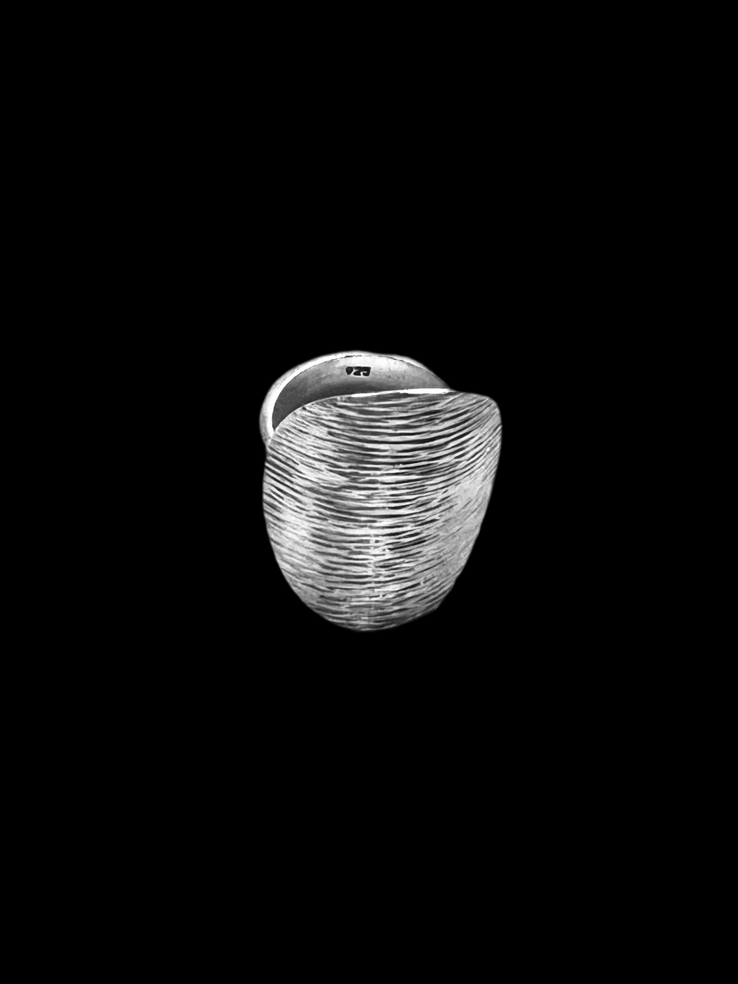 925 Pure Sterling Silver Oval Ring