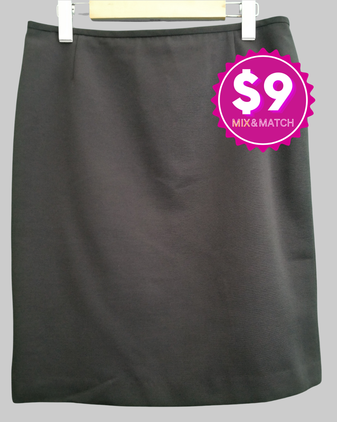 Black Skirt Knee Length