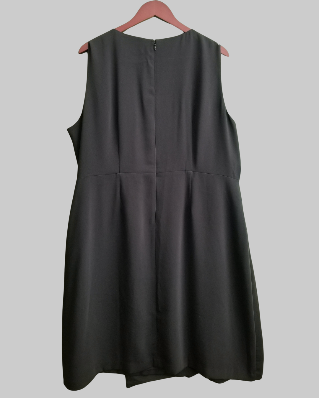 Loft Plus Knee Length Black Dress