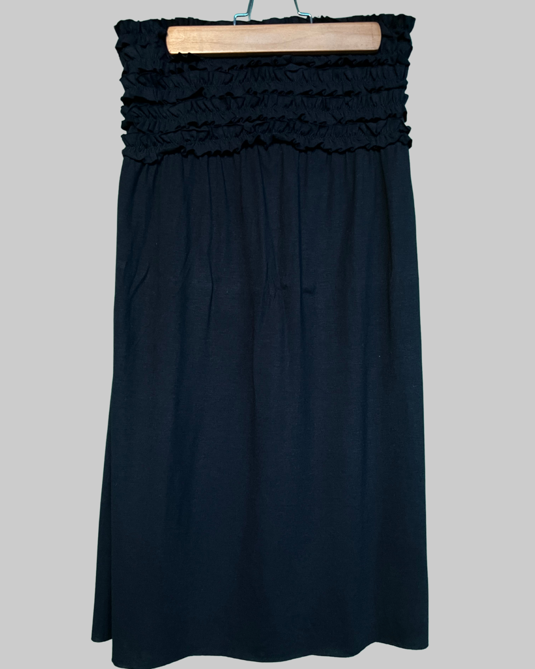 Xhilaration Maxi Black Skirt