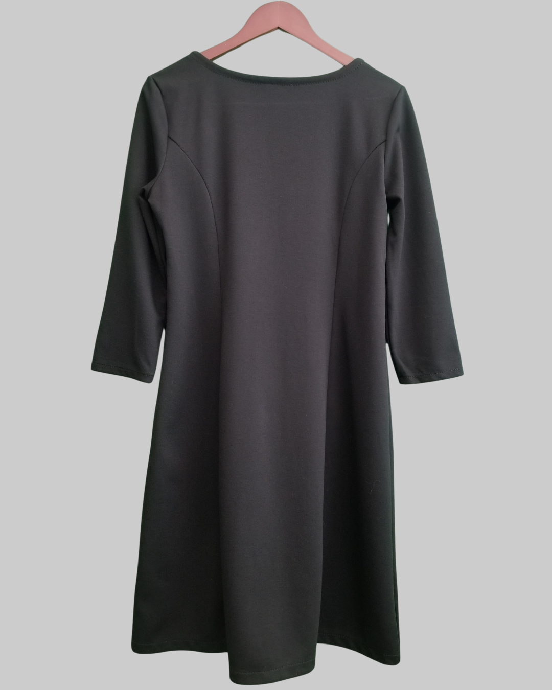 Ann Taylor 3/4 Sleeve Black Dress