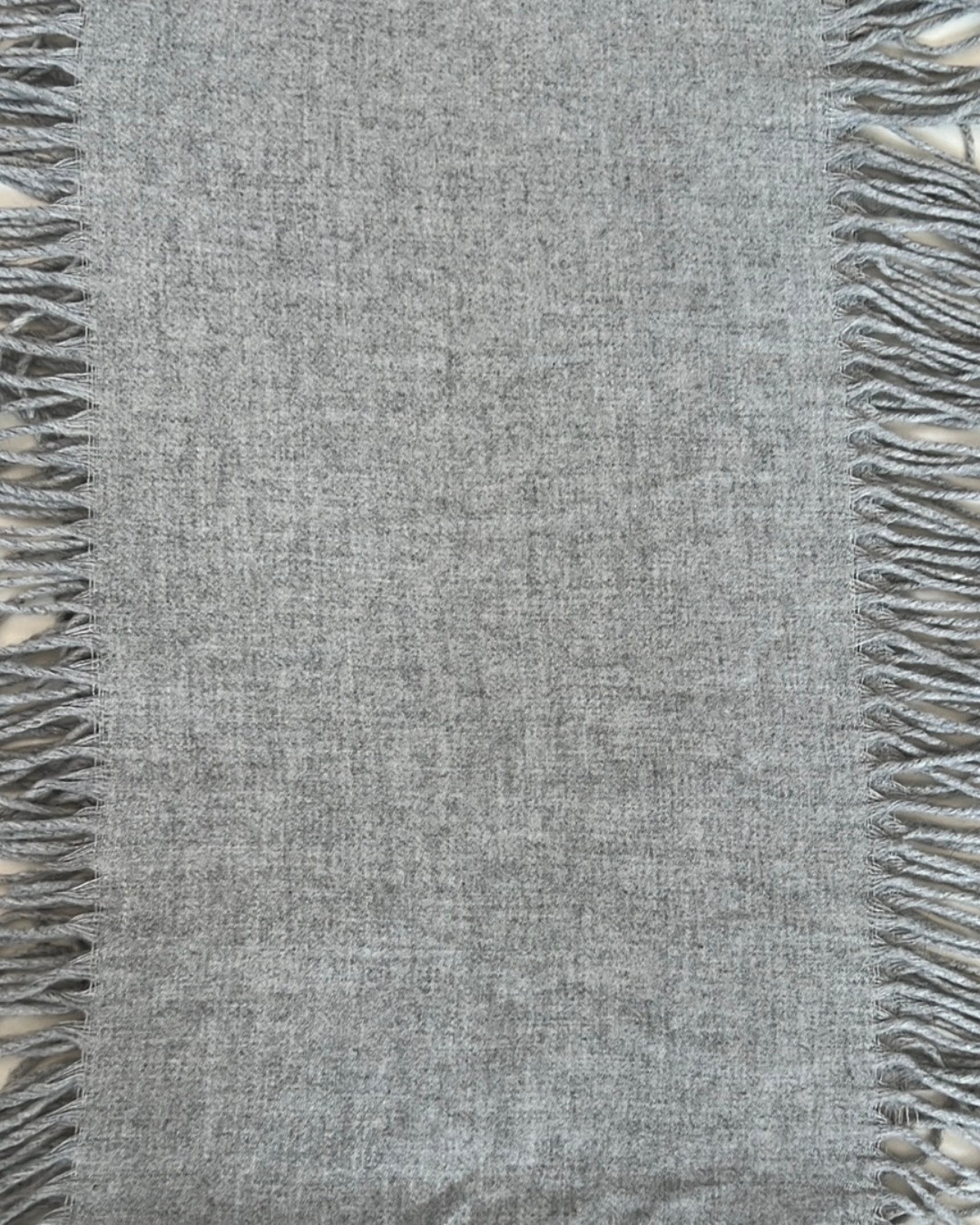 Women's Cashmink V. FRAAS Plain Grey Scarf