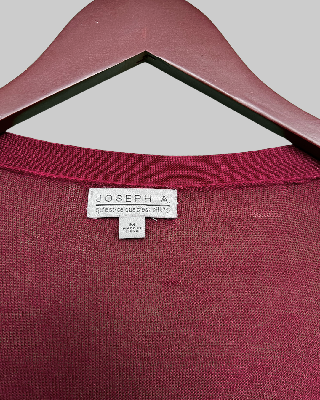 Joseph A. Red Long Length Cardigan