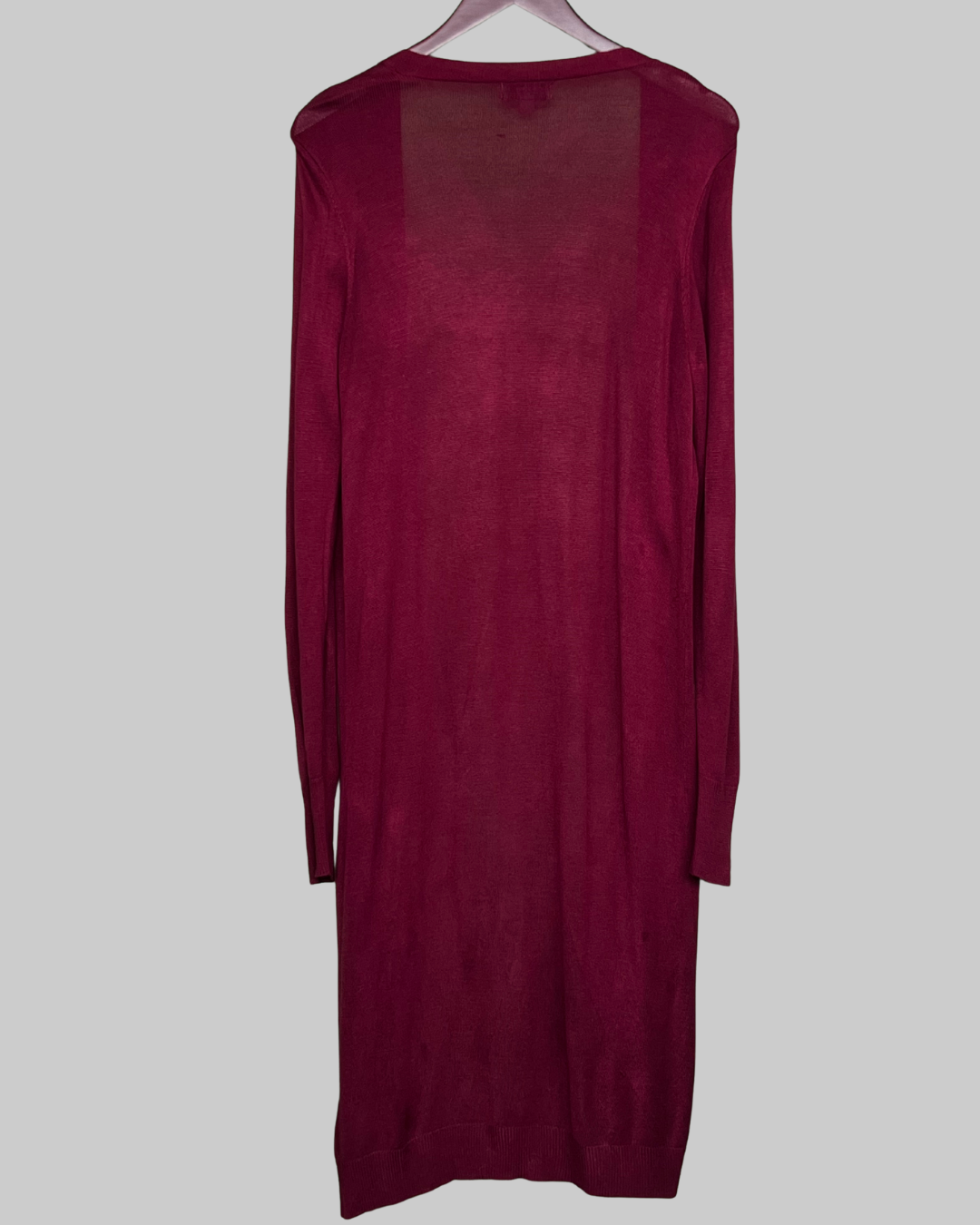 Joseph A. Red Long Length Cardigan