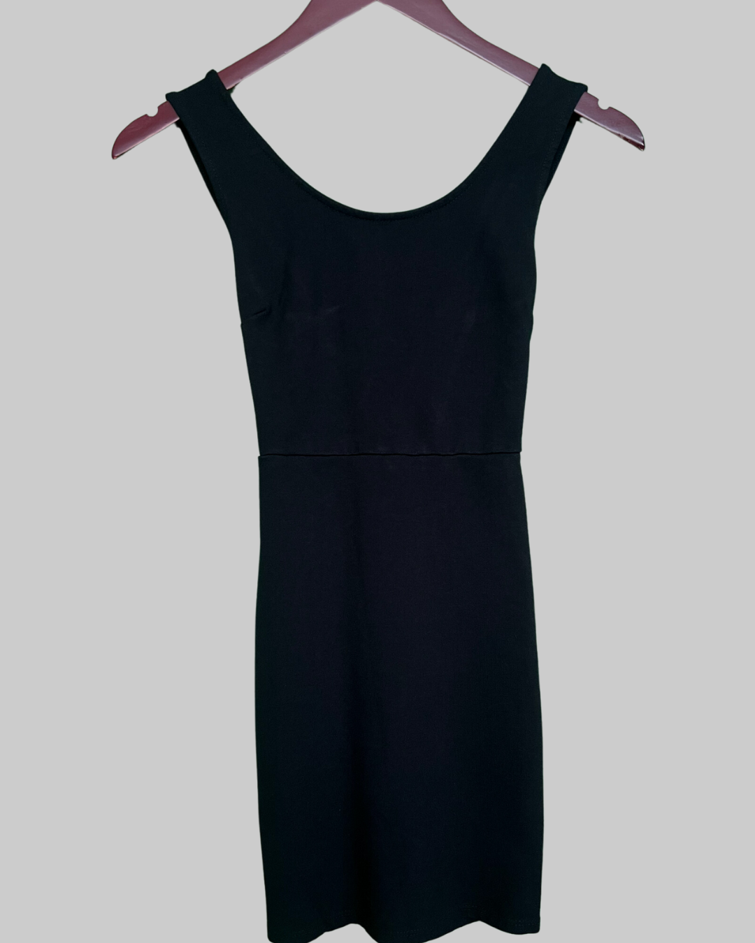 Silence + Noise Sleeveless Black Dress