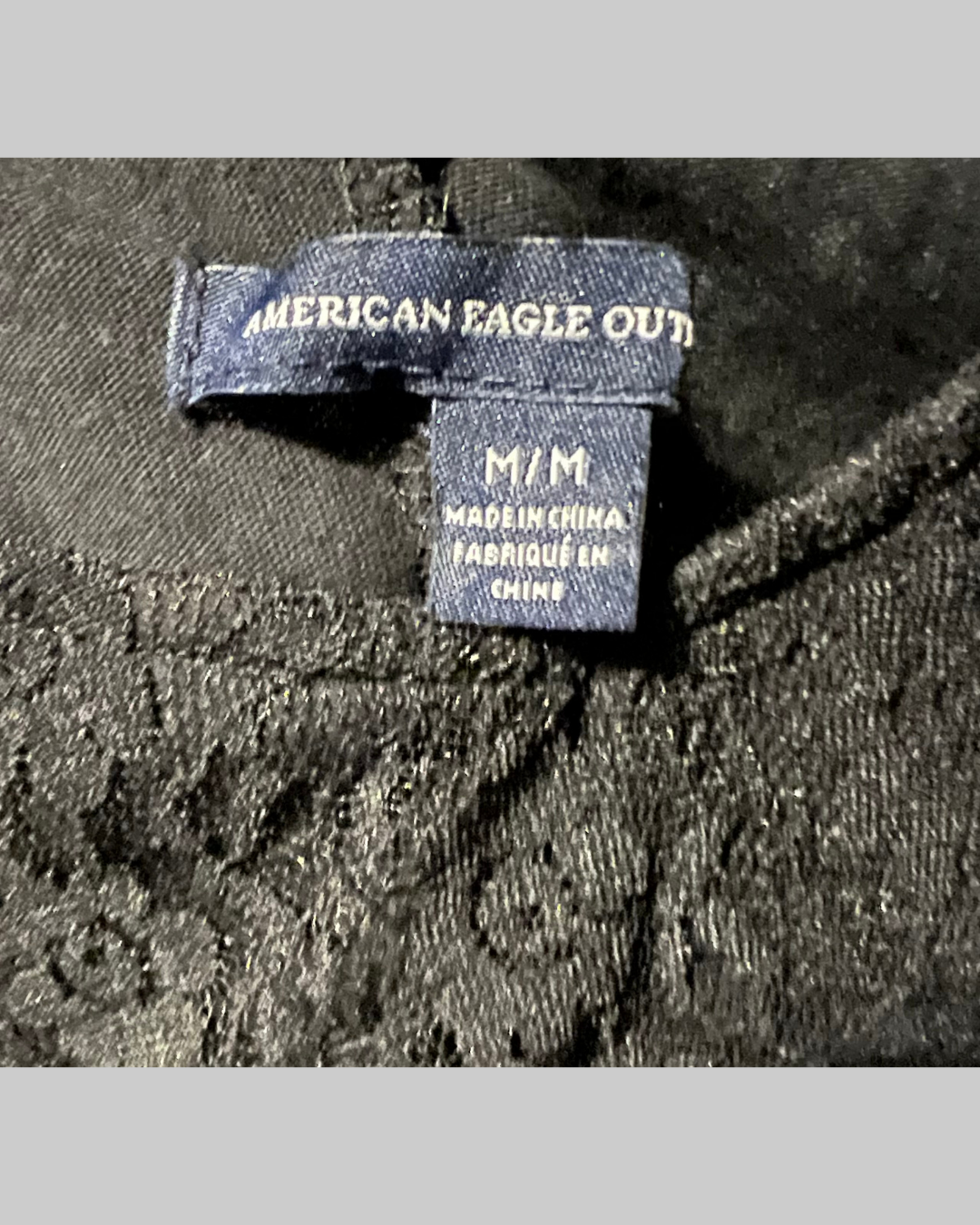 American Eagle Outfitters' Black Mini Lace Dress