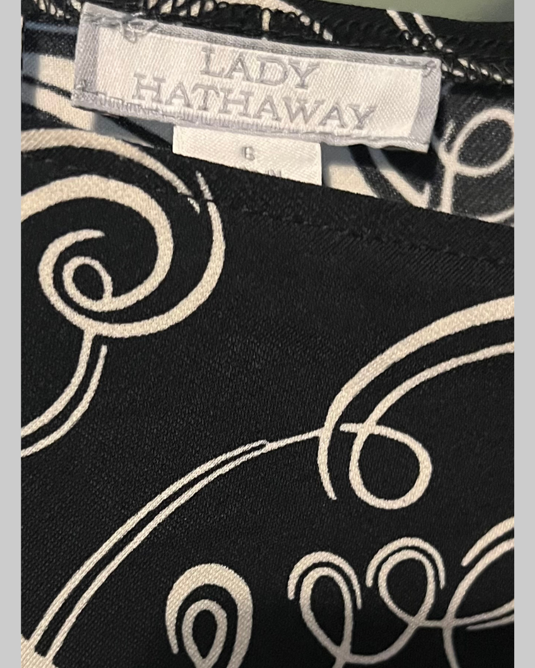 Lady Hathaway V-Neck Swirl Dress