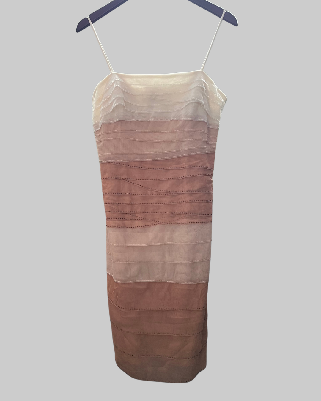 JS Collections Multicolored Ruffle Dress