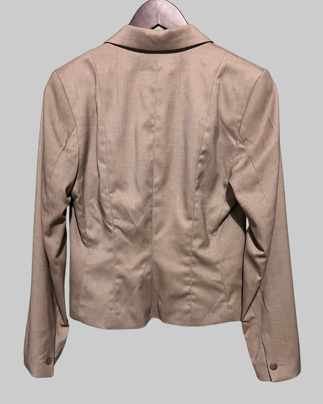 H&M Women's Beige Tan Fitted Blazer