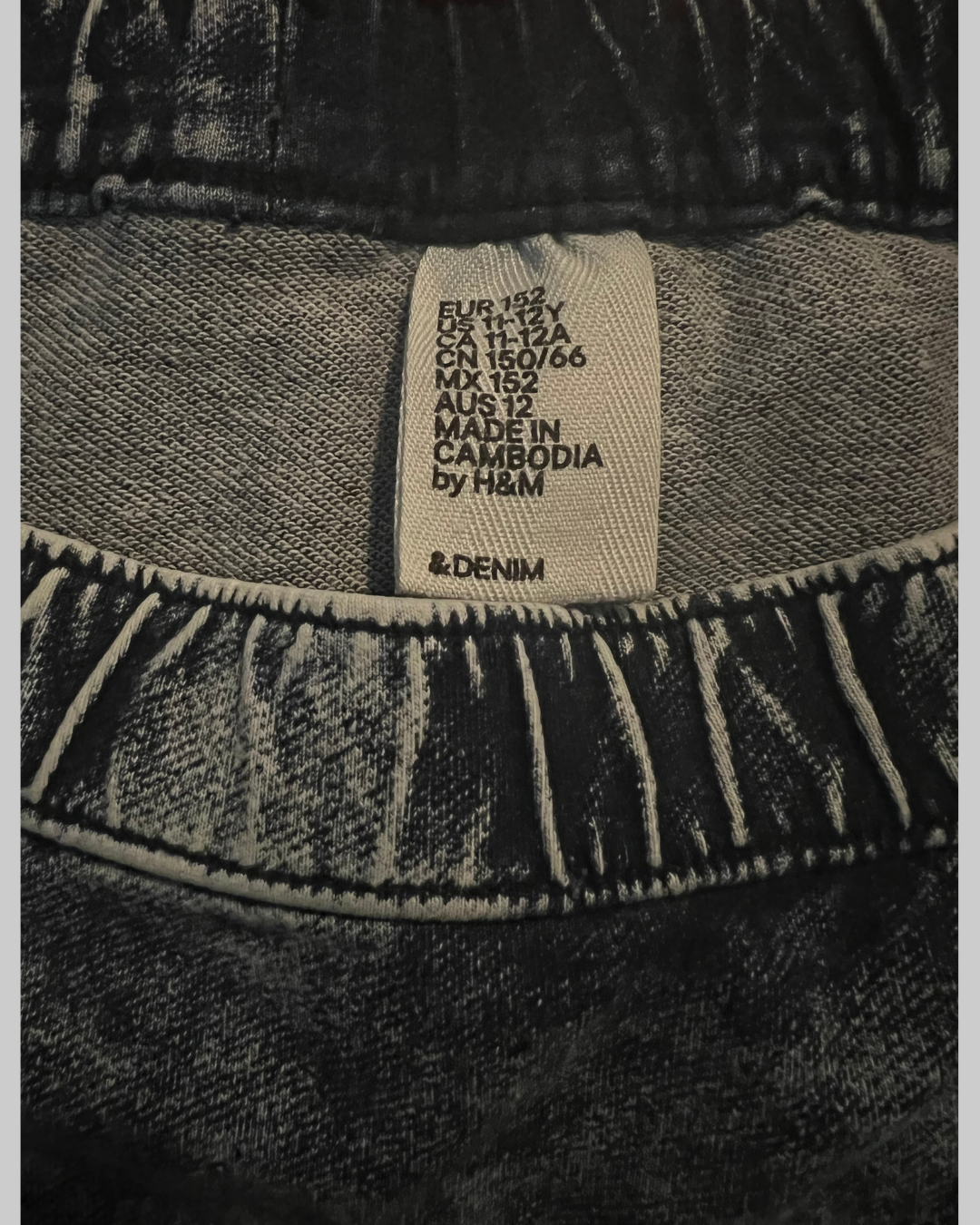 H&M Denim Mini Skirt