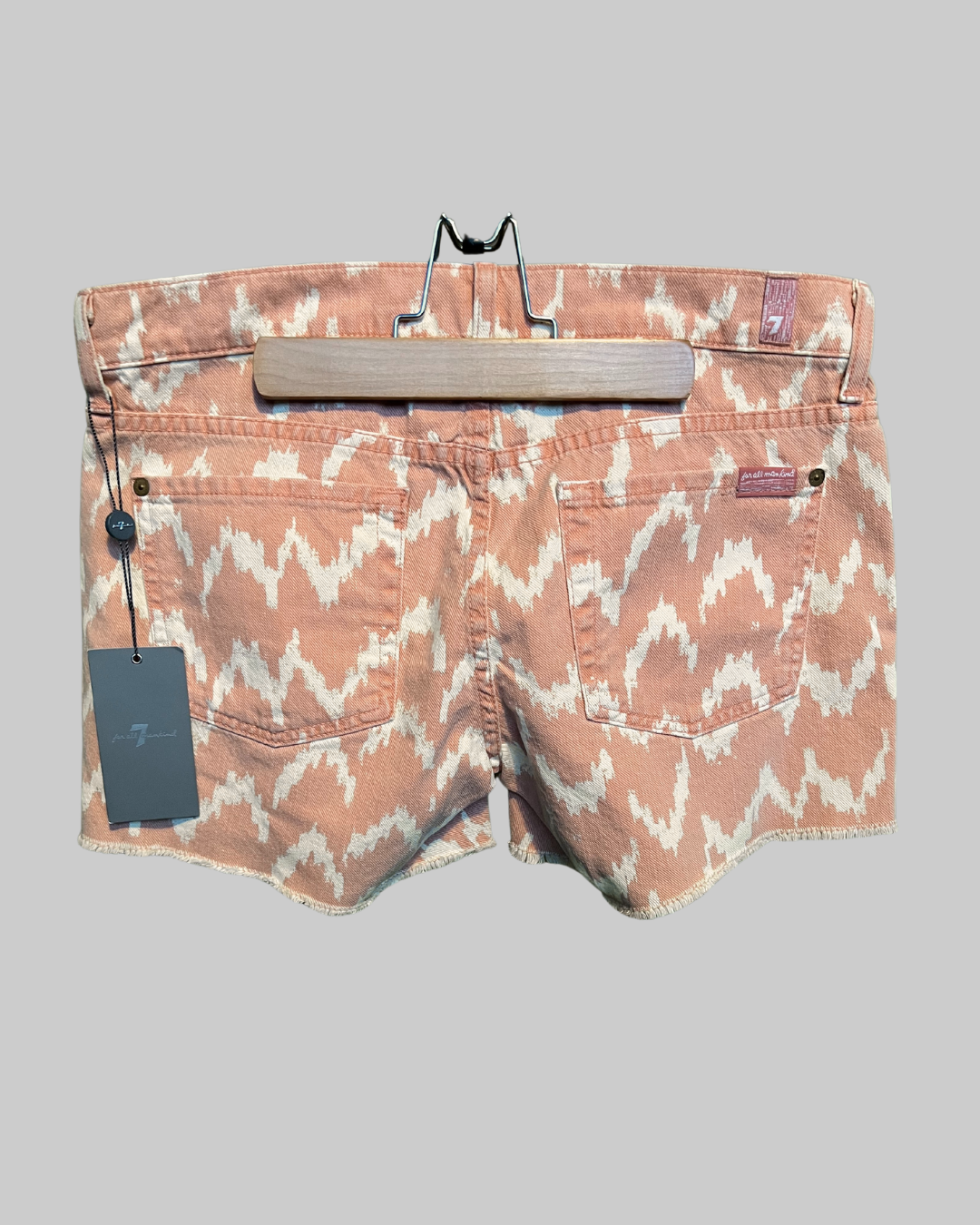 7 For All Mankind Southwestern Aztec Print Short