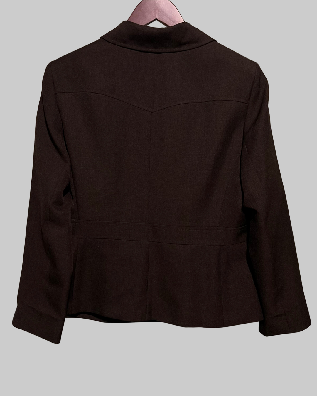 Le Suit Petite Women's Brown Blazer