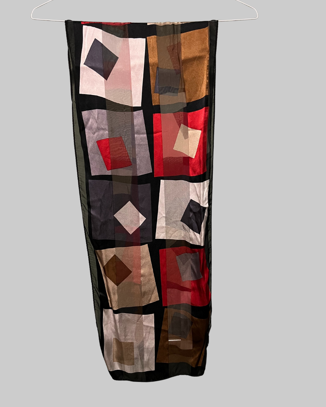 Women's Geometric Design Multi-Colored Scarf