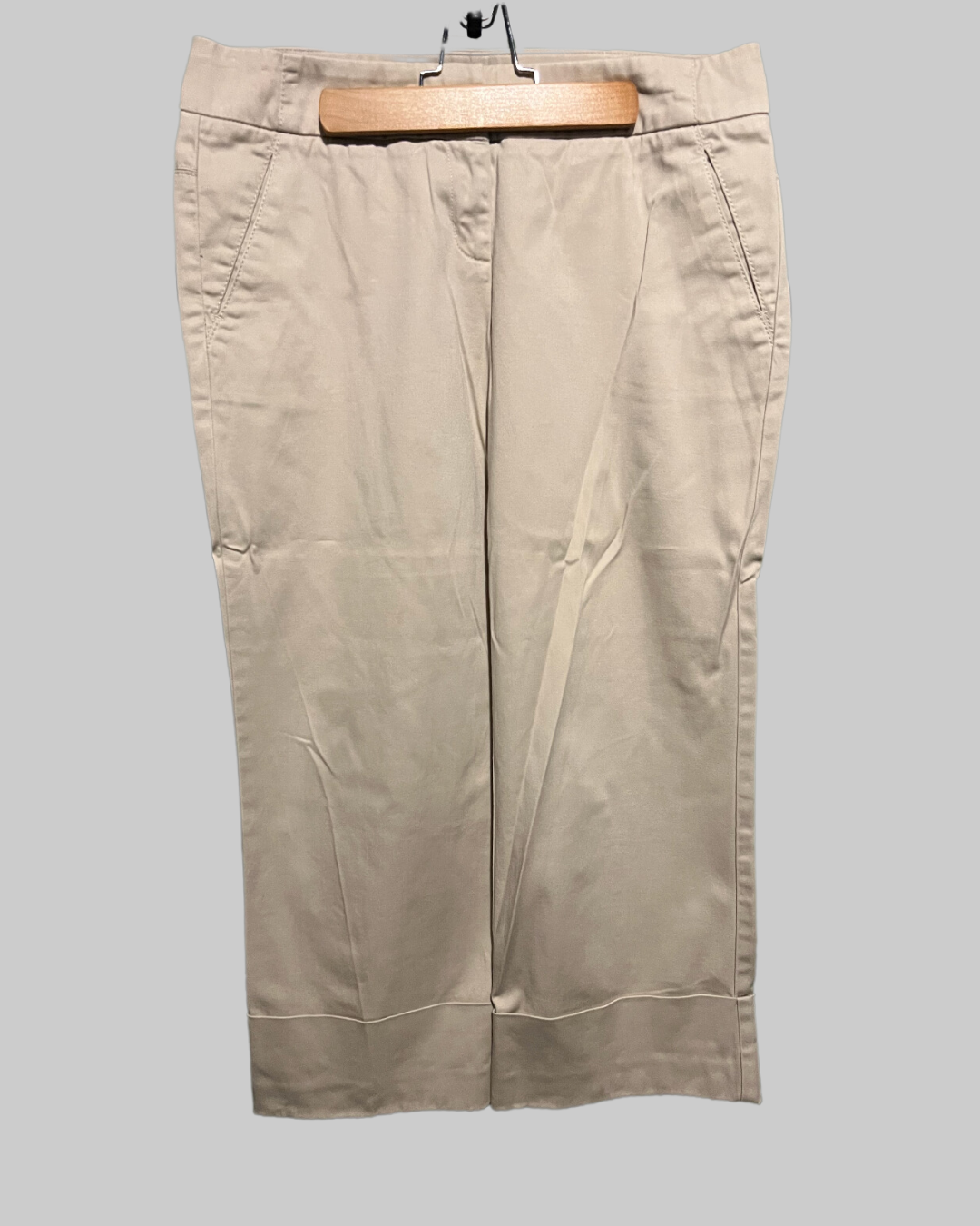 New York & Company Women's Capri Khaki Pants
