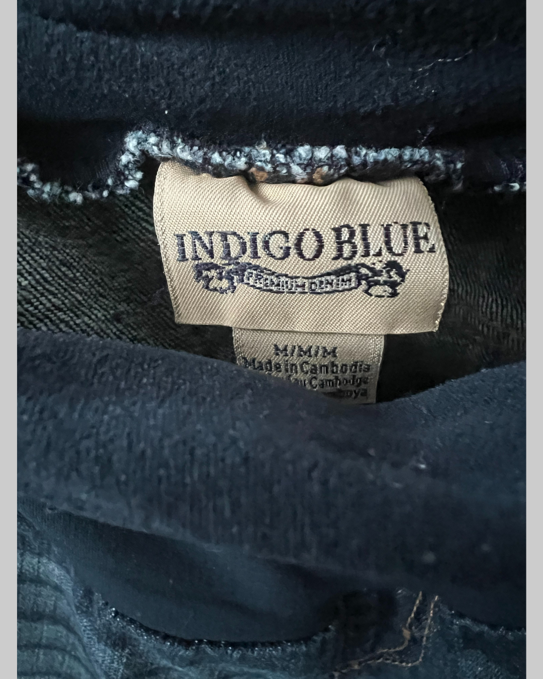 Indigo Blue Maternity Capri Style
