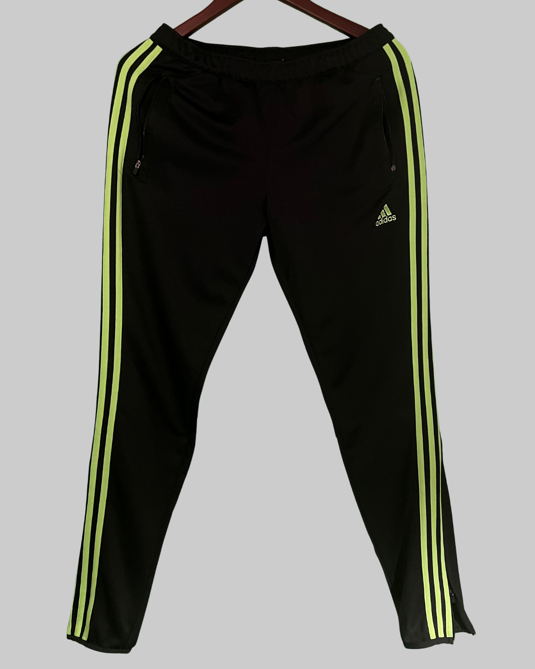 Adidas Climacool Green Stripes Activewear Pants