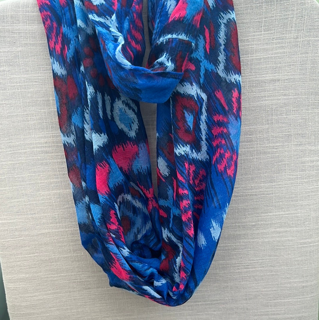 Aztec Print Women's Multicolored Scarf