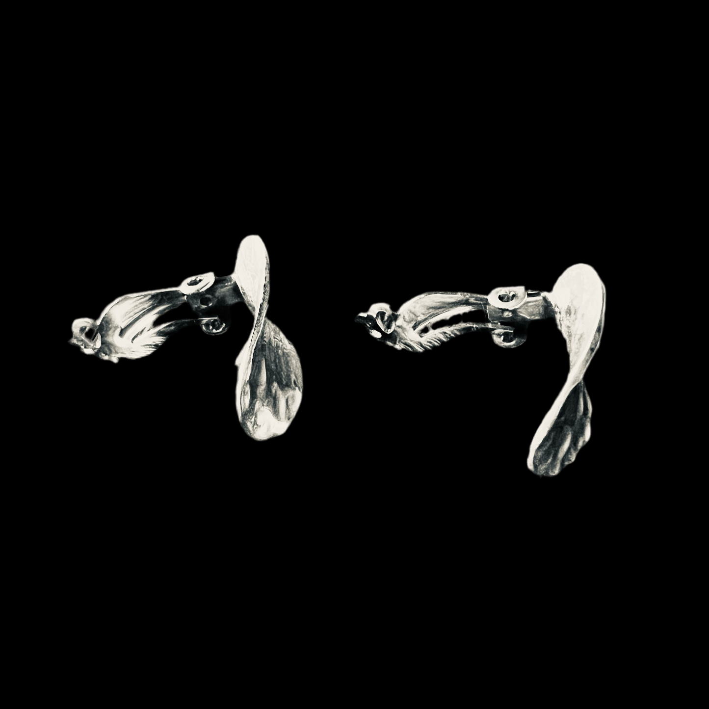 Pure 925 Sterling Silver Clip On Earrings