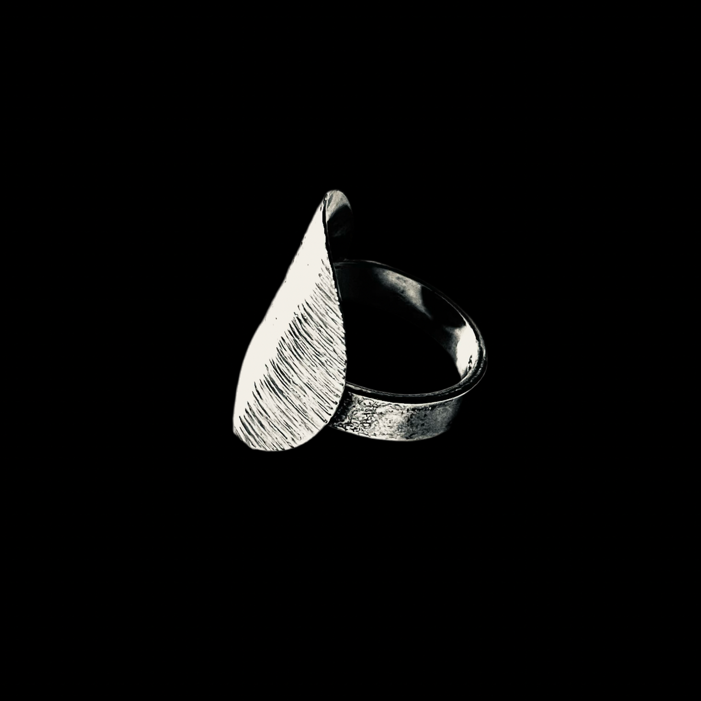 925 Pure Sterling Silver Oval Ring