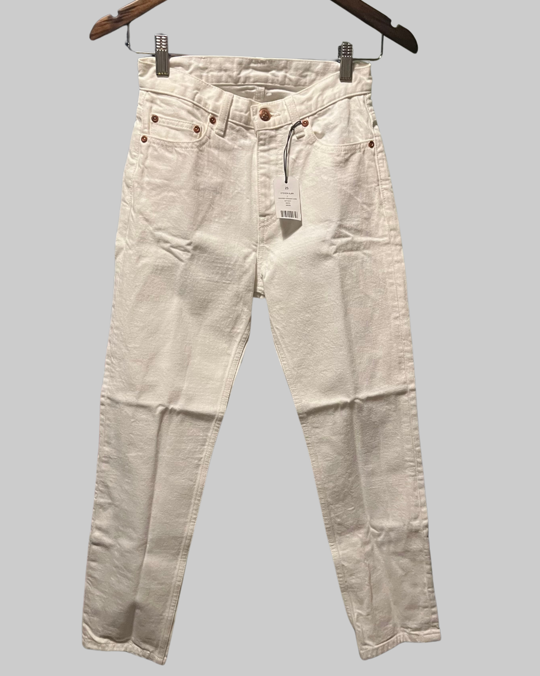 Steven Alan White Denim Jeans Pants