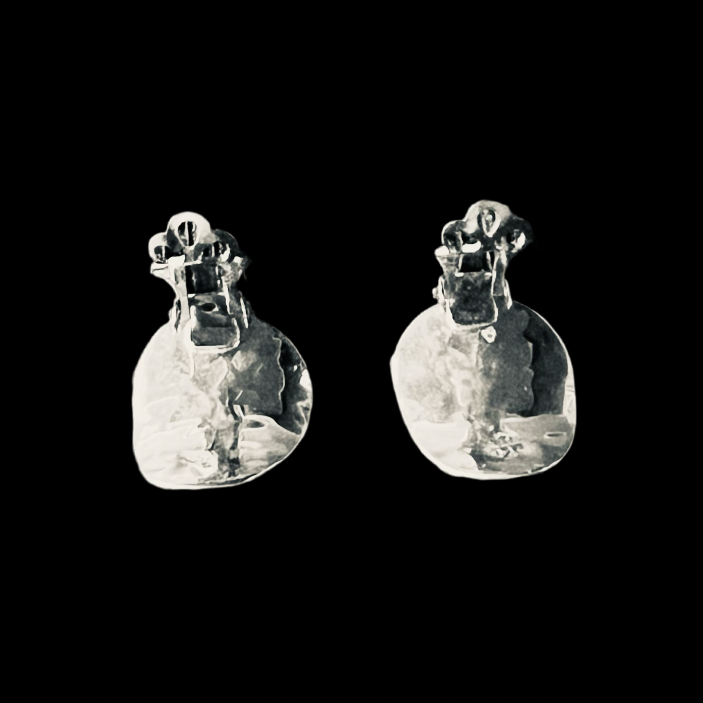 Pure 925 Sterling Silver Clip On Earrings