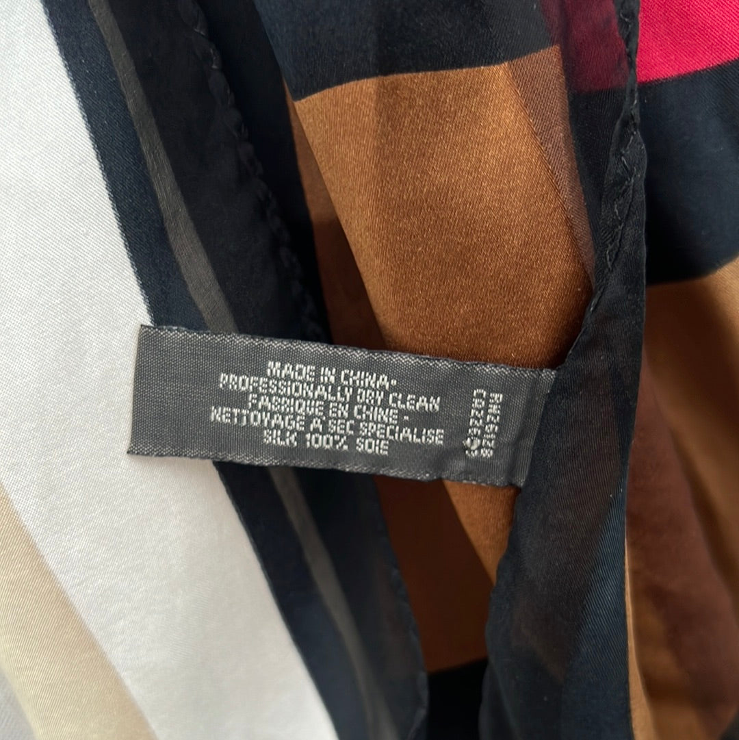 Women's Geometric Design Multi-Colored Scarf