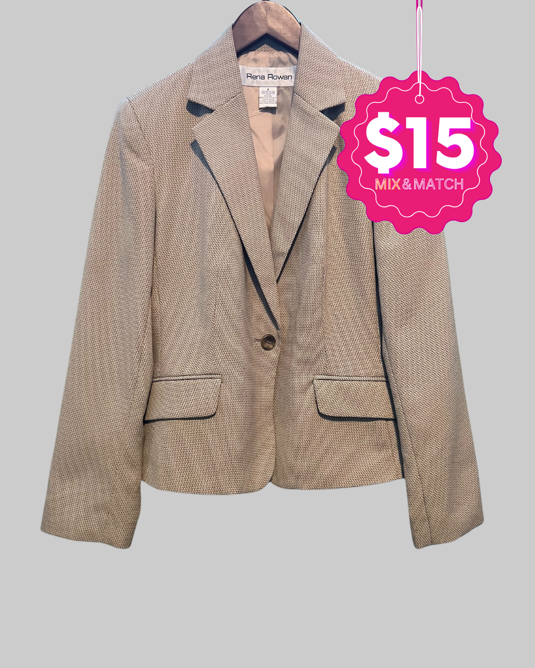 Rena Rowan Blazer Jacket Women's