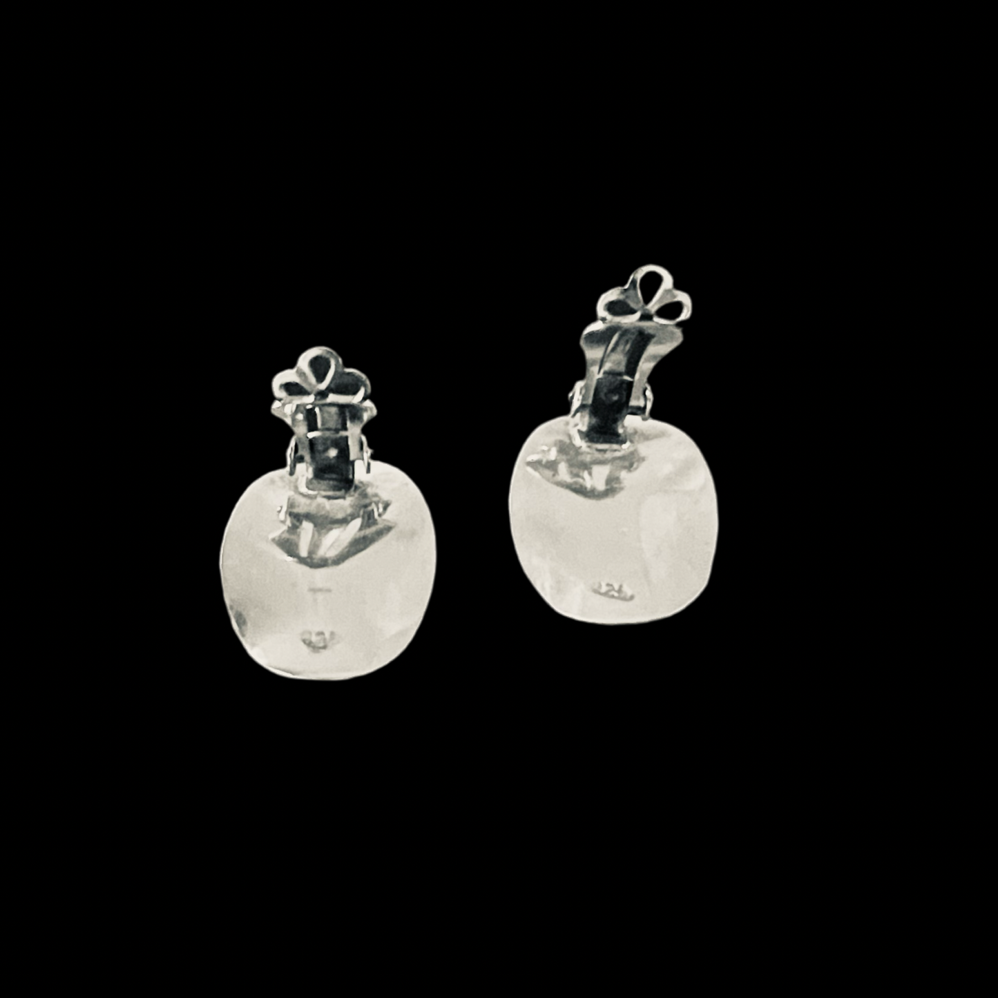 925 Pure Sterling Silver Clip On Earrings