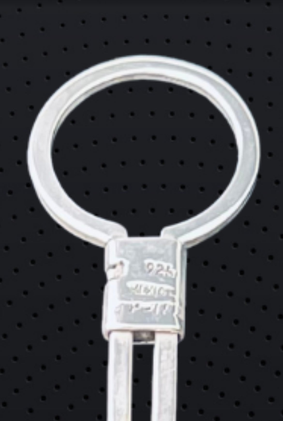 Pure 925 Sterling Silver Key Chain Accessories