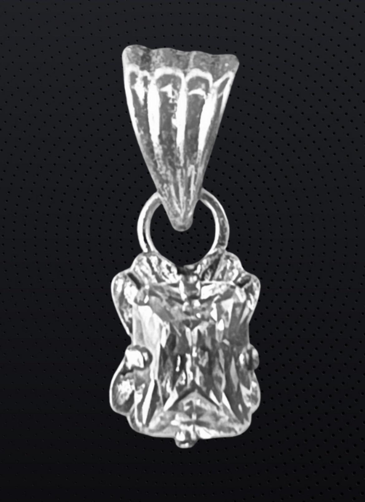Elegant Sterling Silver Symbol Pendant Charm