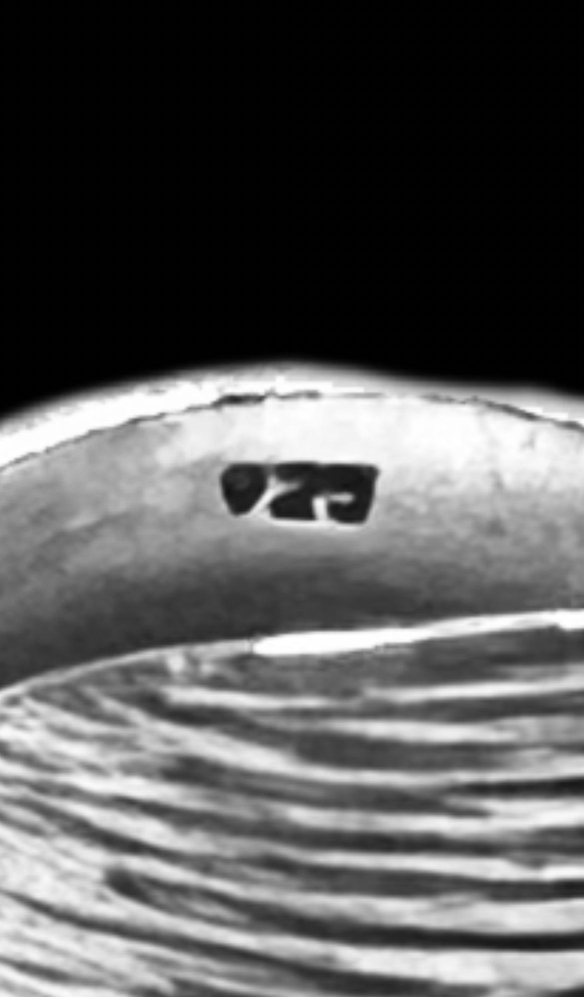 925 Pure Sterling Silver Oval Ring