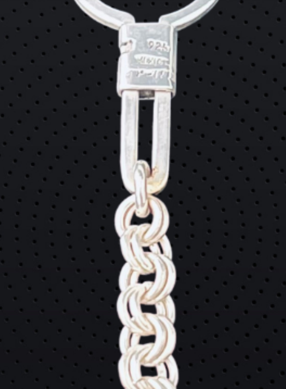 Pure 925 Sterling Silver Key Chain Accessories