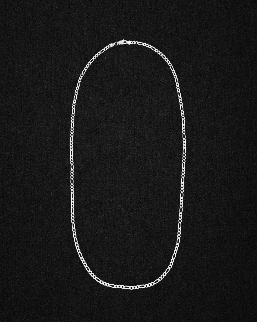 Classic Sterling Silver Chained Necklace