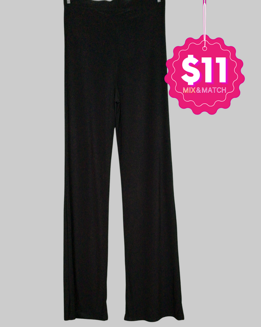 Papaya Women's Black Long Pants