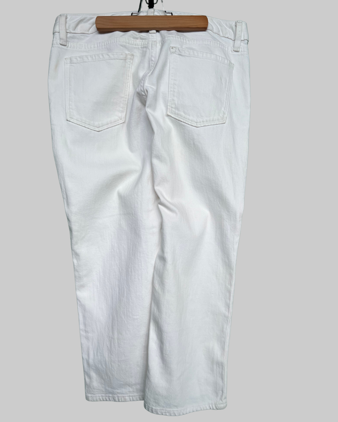 Banana Republic Stretch White Pants