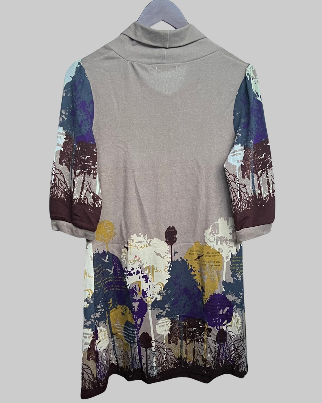 Just Funky Printed Art Dress