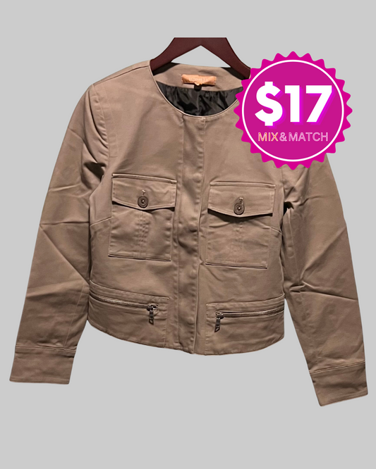 Ellen Tracy Khaki Women's Jacket