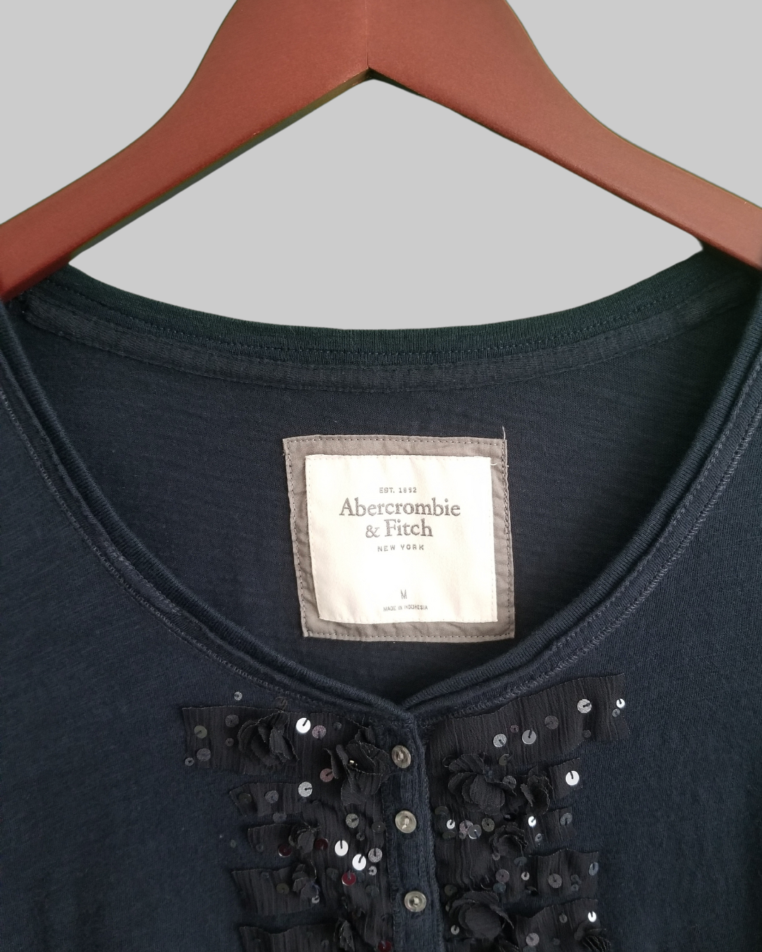 Abercrombie & Fitch Blue Top