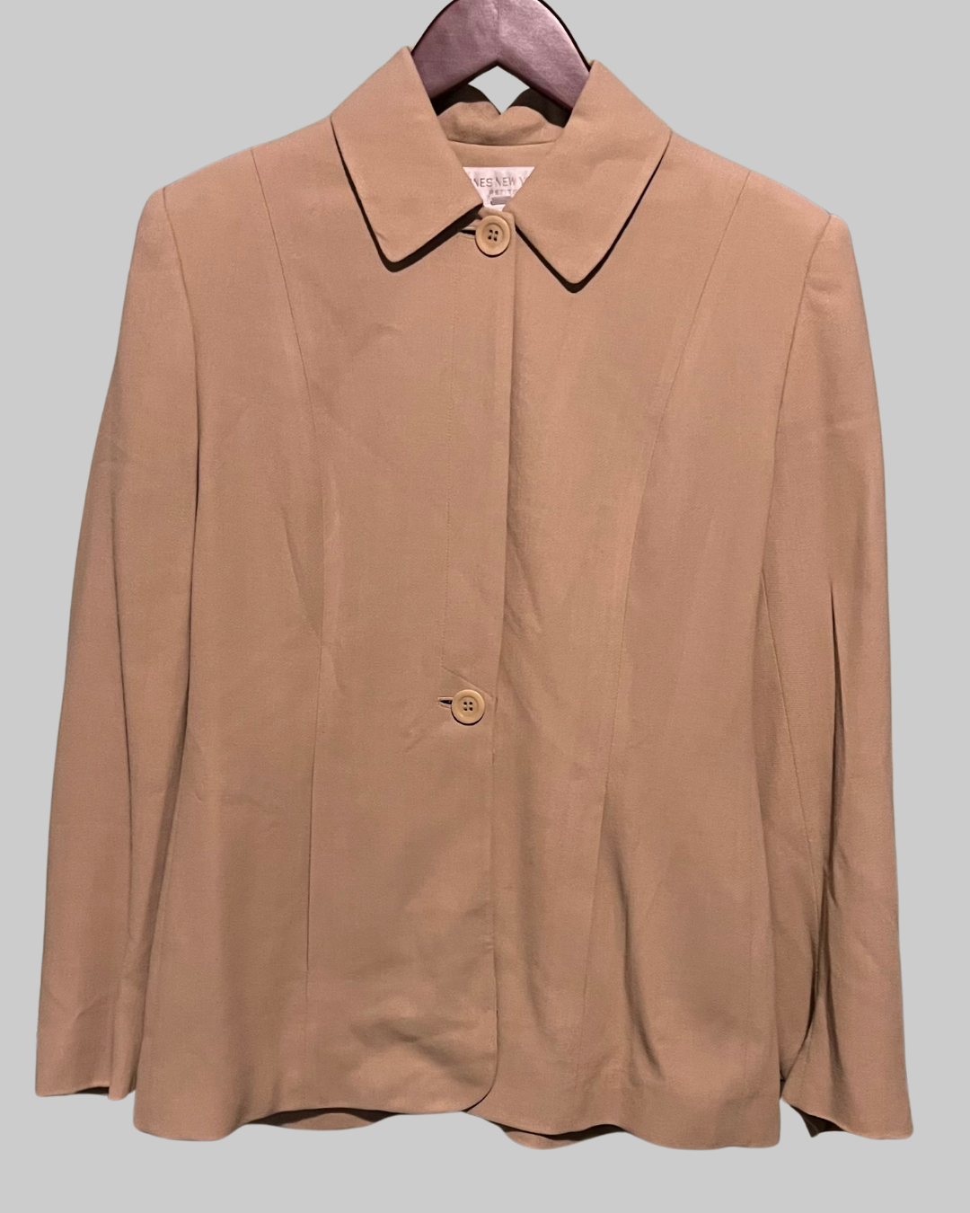 Jones New York Women's Khaki Blazer