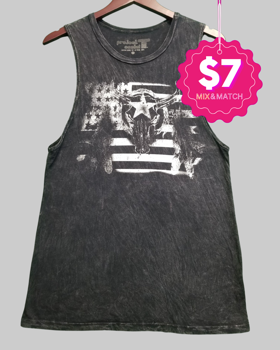 Project Social T Soft Cotton Tank