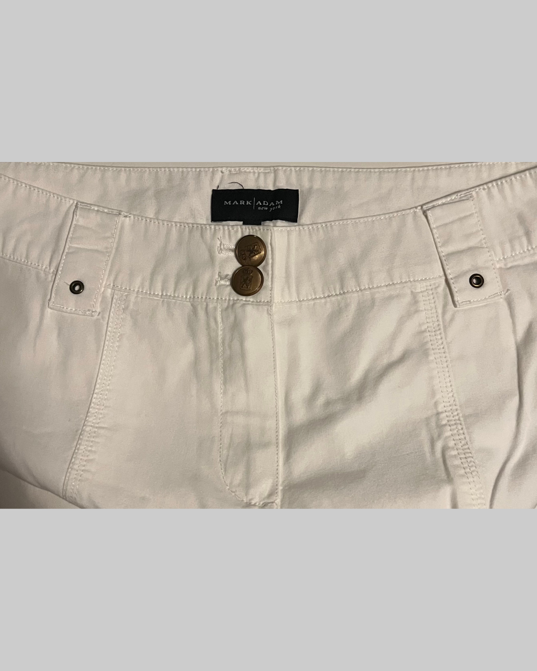 MARK | ADAM New York Women's White Pants