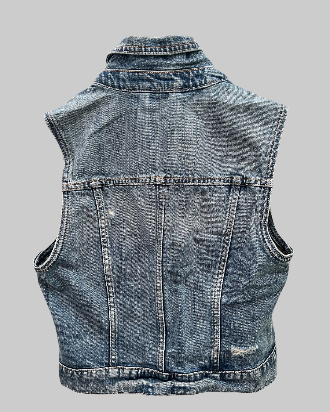 Aeropostale Women's Denim Vest Jacket