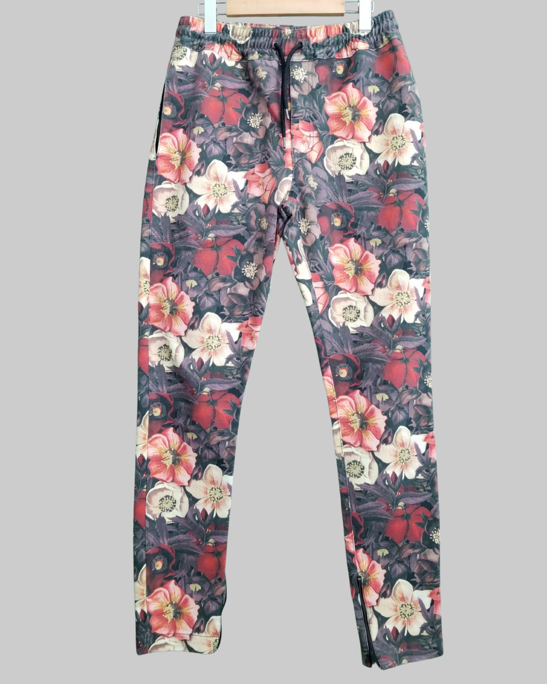 I Love Ugly Floral Printed Casual Pants