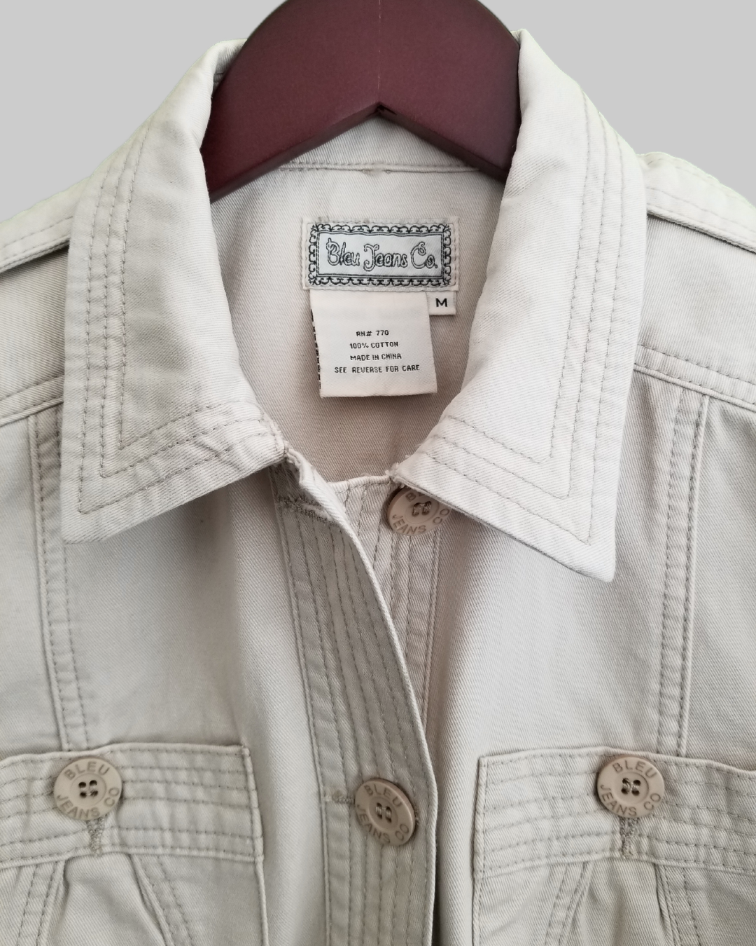 Bleu Jeans Co. Ivory Jacket