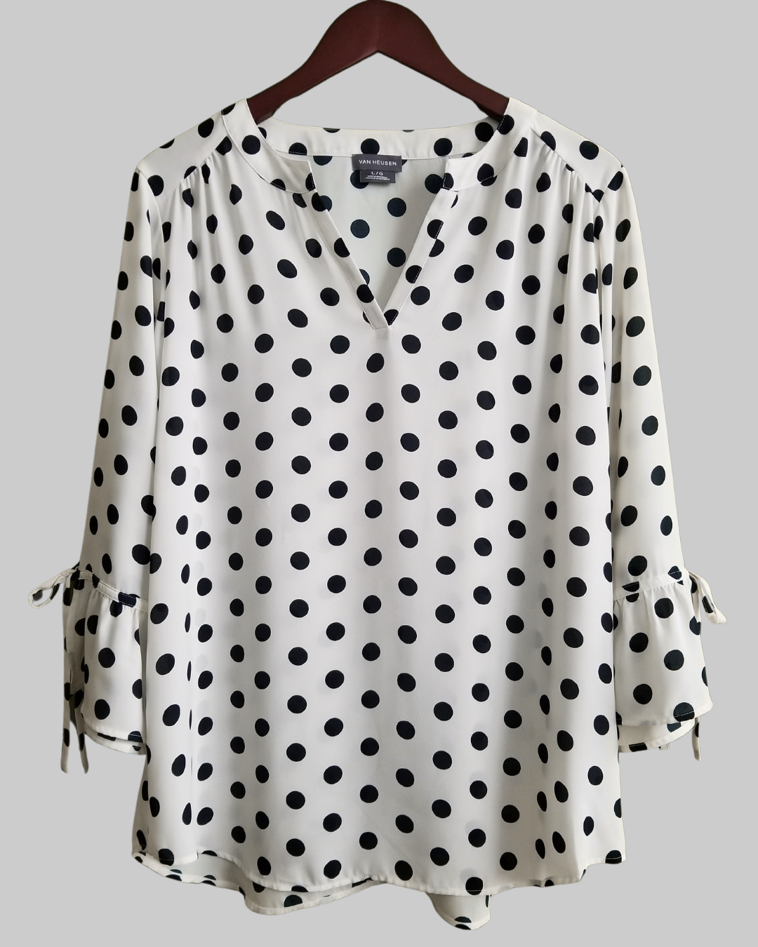 Van Heusen Polka Dots Blouse