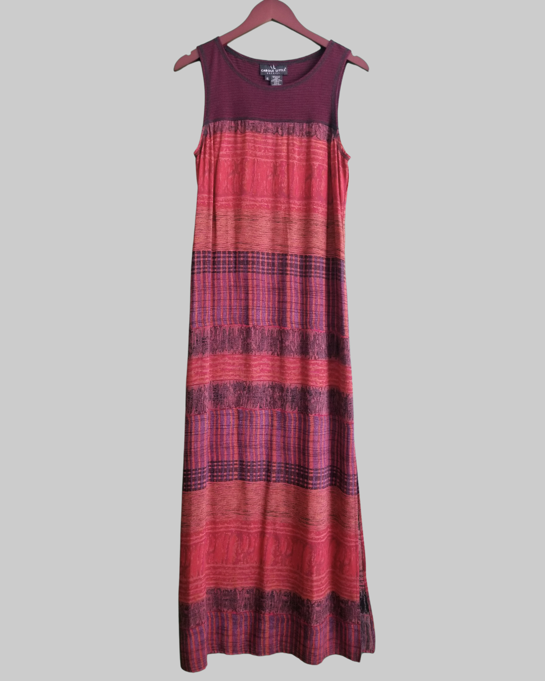 Carole Little Vintage Vivid Maxi Dress