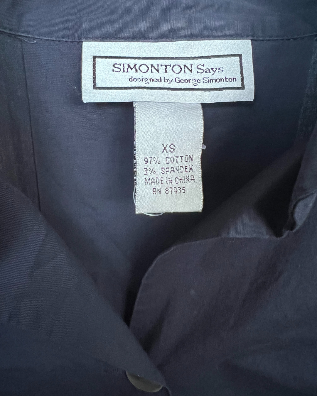 George Simonton Classic Blouse