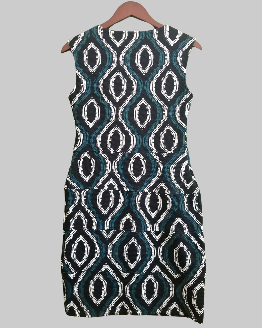 Enfocus Studio Multi Colored Sleeveless Dress