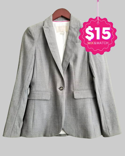 Banana Republic Grey Blazer