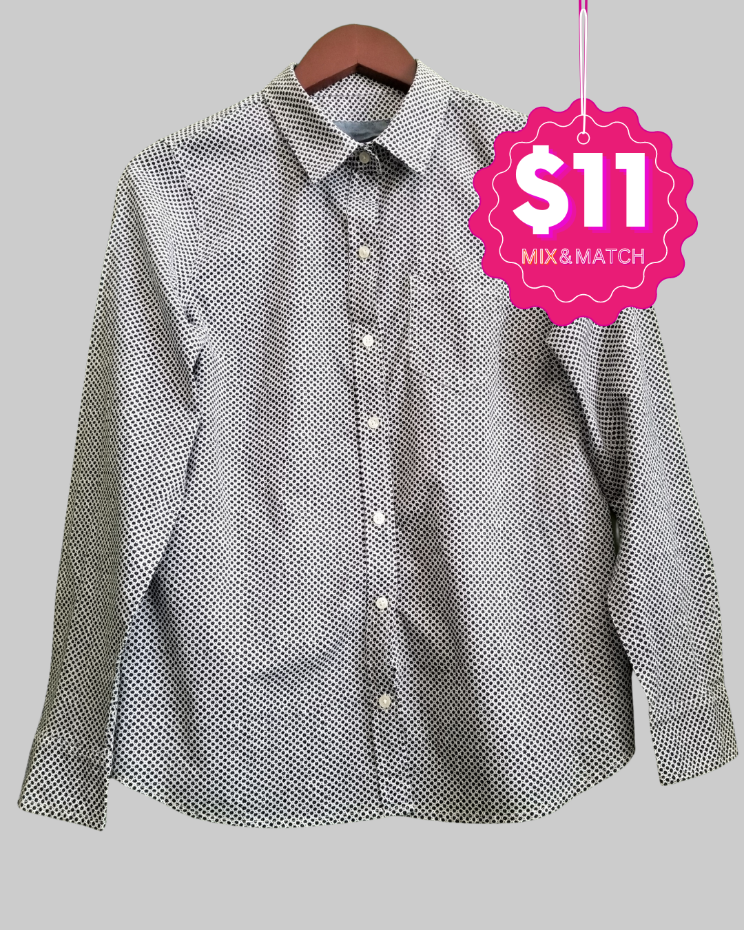 GAP Long Sleeve Button Up Shirt